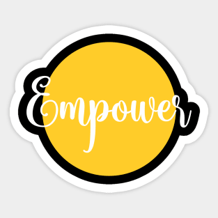 Empower Sticker